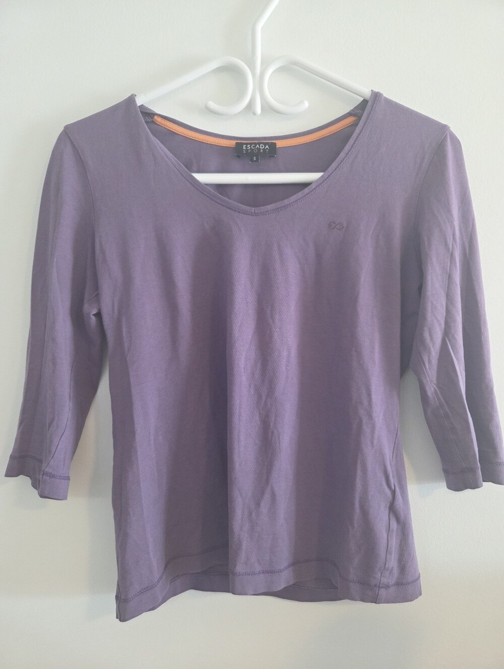Escada Sport cotton 3/4 sleeve Tshirt Sz S